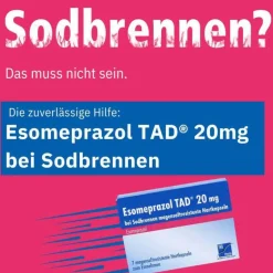 New Esomeprazol ® 20 mg bei Sodbrennen, 7 St Sodbrennen Medikamente