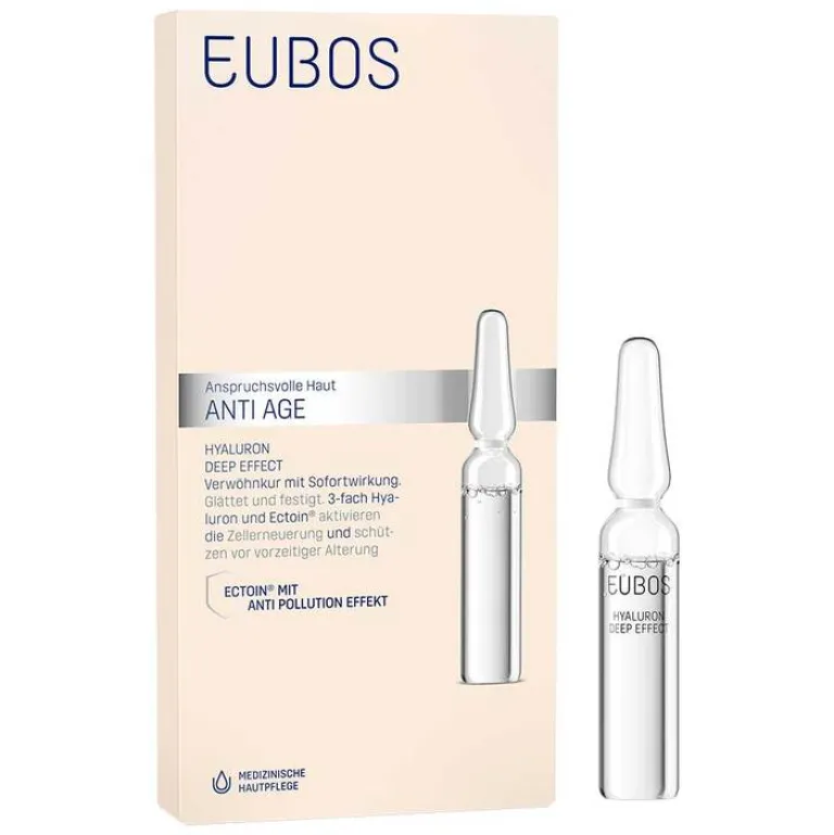 Discount Eubos Anti Age Hyaluron Deep Effect Ampullen, 7X2 ml