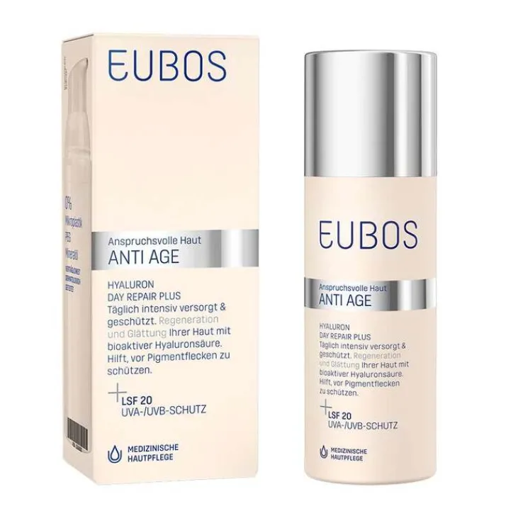 Eubos Hyaluron Day Repair plus LSF 20 Creme, 50 ml