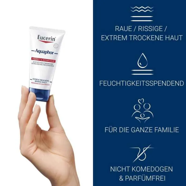 Eucerin Aquaphor Protect & Repair Salbe, 45 ml