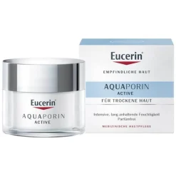 Outlet Eucerin Aquaporin Active Creme trockene Haut, 50 ml