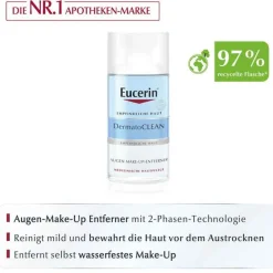 Online Eucerin Dermatoclean Augen Make-up Entferner, 125 ml