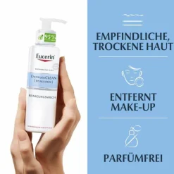 Hot Eucerin Dermatoclean Hyaluron Reinigungsmilch, 200 ml