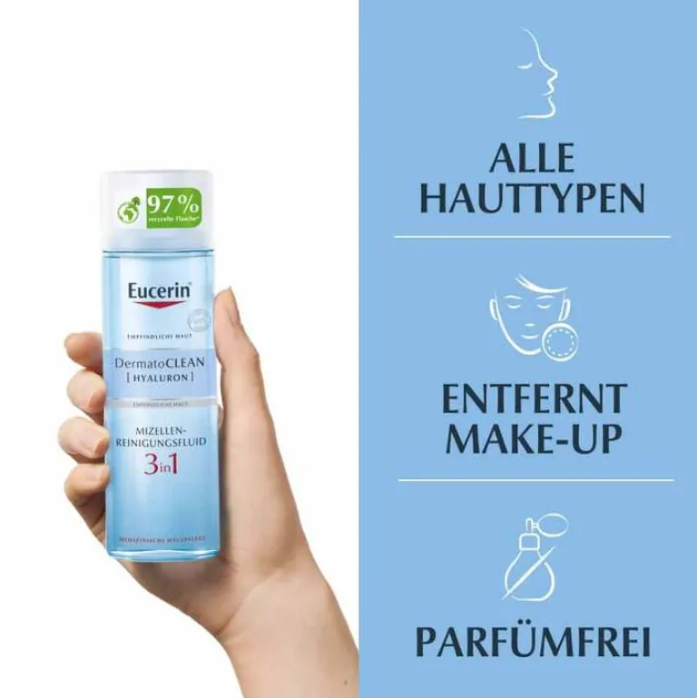 Best Dermatoclean Hyal.Miz.Reinigungsfluid 3in1, 200 ml Reinigung