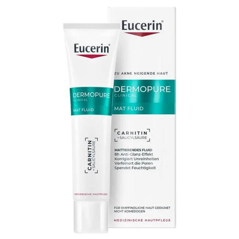 Clearance Eucerin Dermopure Clinical Mat Fluid, 40 ml