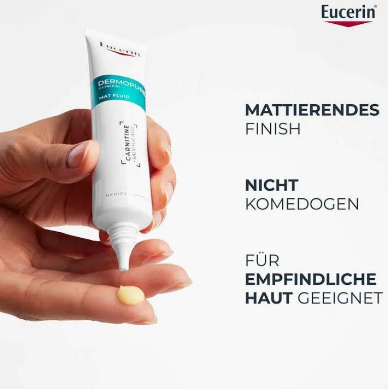 Clearance Eucerin Dermopure Clinical Mat Fluid, 40 ml