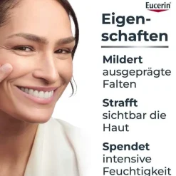 Hot Eucerin Hyaluron-Filler Tagescreme für trockene Haut mit LSF 15, 50 ml