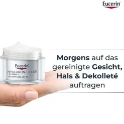Hot Eucerin Hyaluron-Filler Tagescreme für trockene Haut mit LSF 15, 50 ml