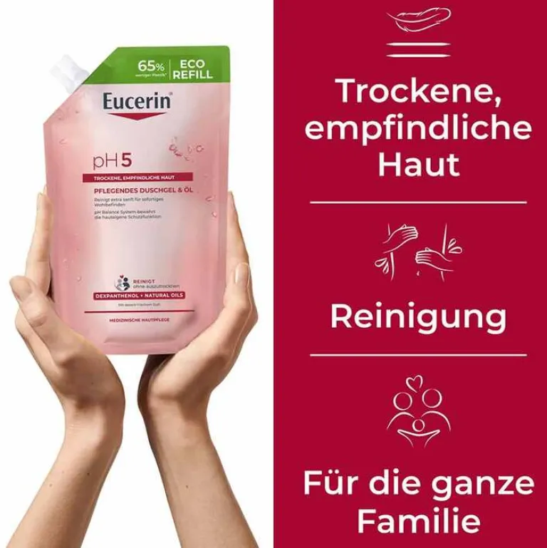 Sale Eucerin pH5 Duschgel empfindliche Haut , 400 ml