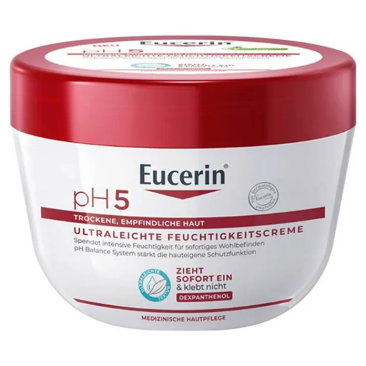 Eucerin pH5 ultraleichte Feuchtigkeitscreme, 350 ml