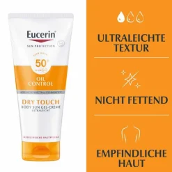 Online Eucerin Sun Gel-Creme Oil Control Body LSF 50 + , 200 ml