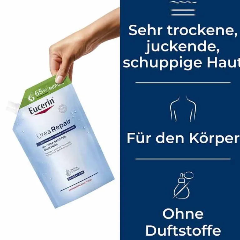 Hot Eucerin UreaRepair Sanftes Duschgel 5%, 400 ml