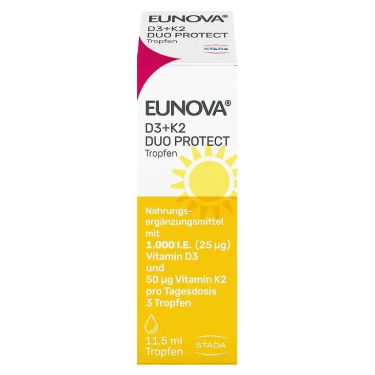 Clearance Eunova Duoprotect D3 + K2 1000 I.E. / 50 µg Tropfen, 11.5 ml