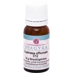 New Euphrasia officinalis D 12 Globuli, 10 g