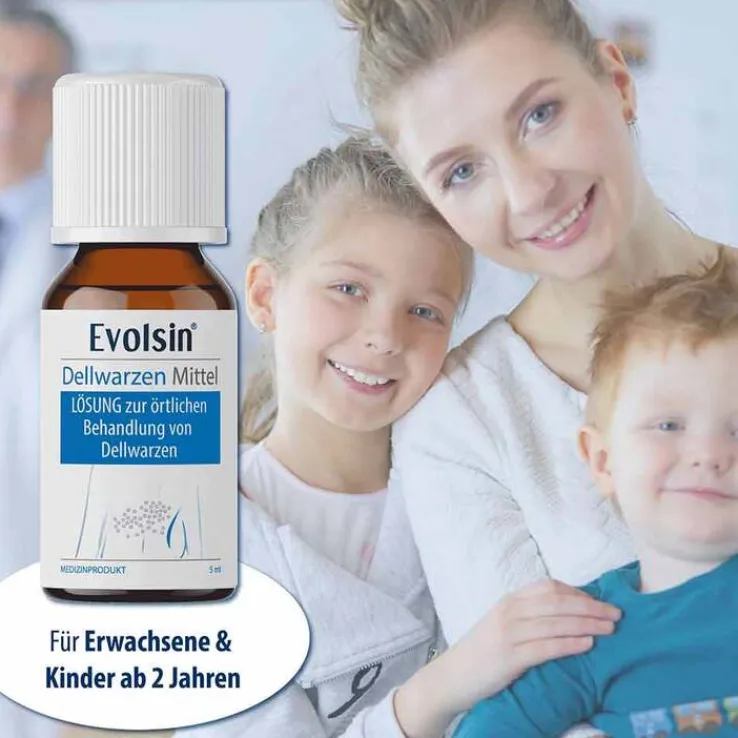 Evolsin Dellwarzen Mittel Lösung, 5 ml