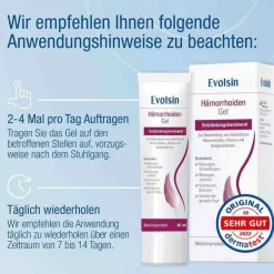 Hot ® Hämorrhoiden Gel, 40 ml Hämorrhoiden Salbe