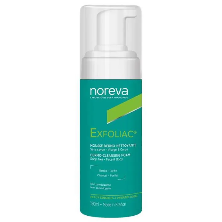 Noreva Exfoliac Reinigungsschaum, 150 ml