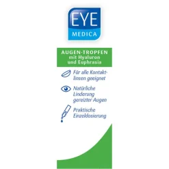 Outlet Eye Medica Euphrasia Augentrost Augentropfen, 10X0.4 ml