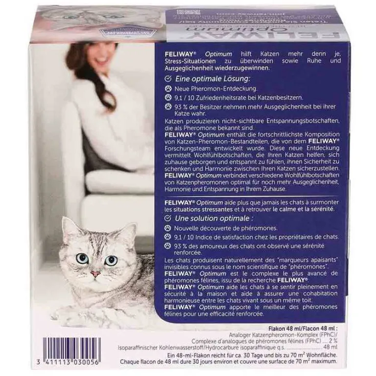Clearance Optimum Start-Set für Katzen, 48 ml Beruhigungsmittel Katze