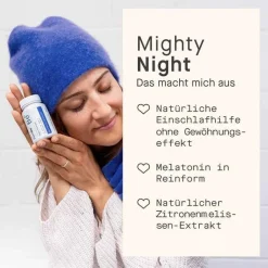 Fembe Be6 Night Formular Weichkapseln, 180 St Melatonin Tabletten