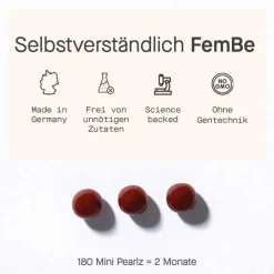 New Fembe Be4 Skin + Nail Formular Weichkapseln, 180 St Mikronährstoffe