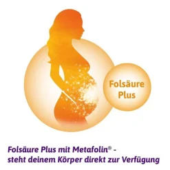 Clearance 2 Schwangerschaft + Stillzeit ohne Jod - 8-Wochen-Packung mit 60 Tabl. u. 60Kapseln, 2X60 St Vitamin B9 (Folsäure)|Schwangerschaft