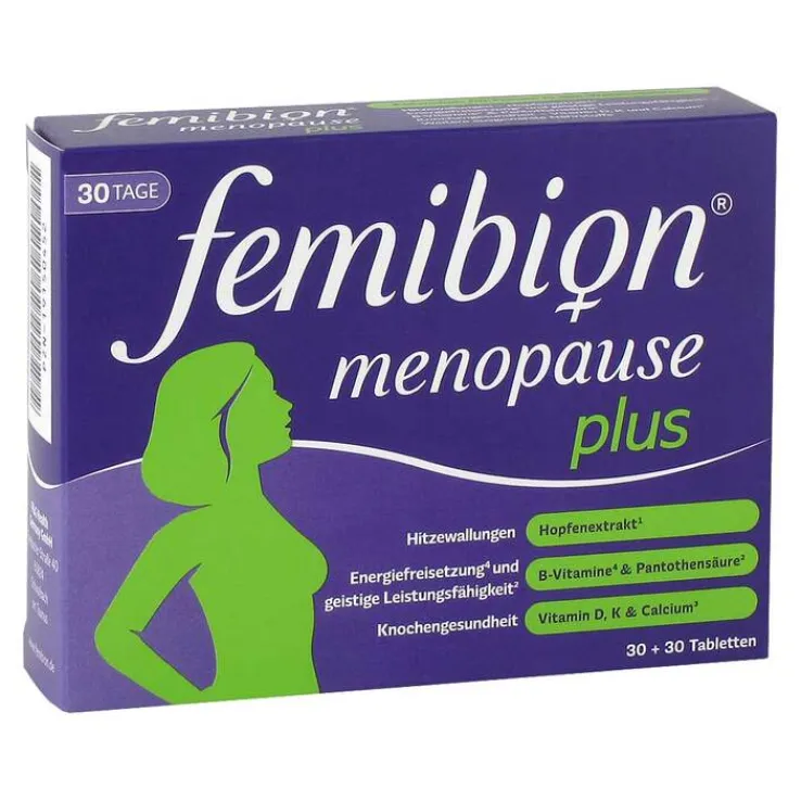 Femibion Menopause Plus Tabletten, 2X30 St