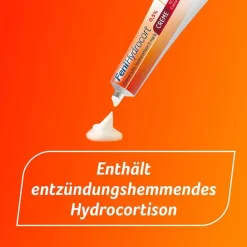 Clearance Creme 0,25 %, Hydrocortison 2,5 mg/g, wirksam bei Hautentzündungen, 20 g Mittel Gegen Sonnenbrand|Salbe Gegen Juckreiz