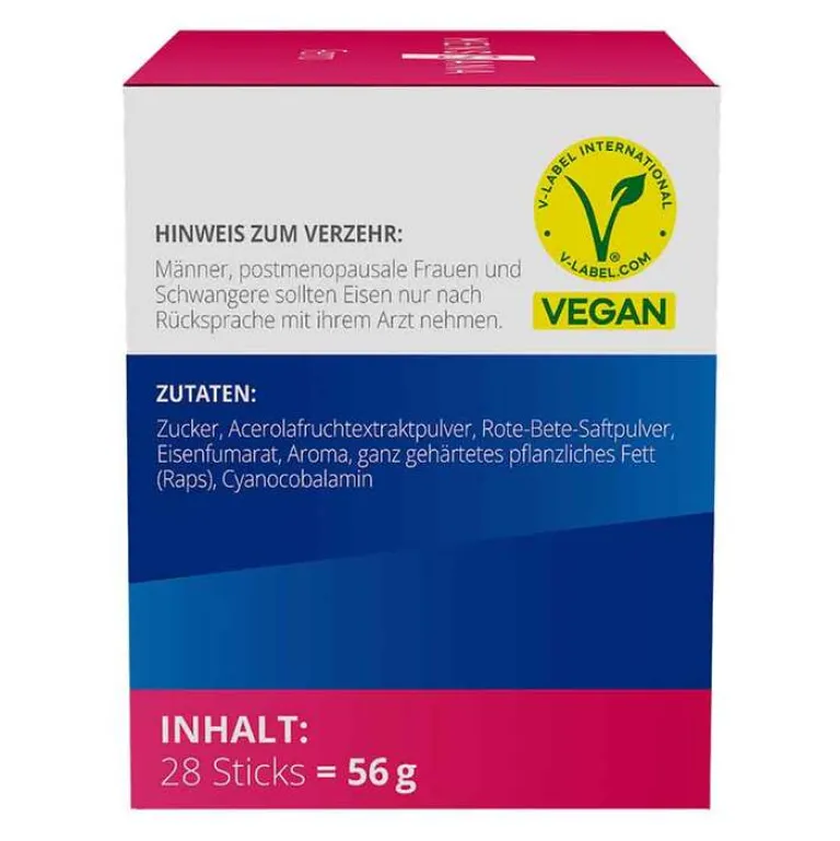 Best Ferro Pulver, 28X2 g Eisenversorgung