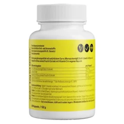 Best Ferroleaf Ultra + C Kapseln Zeinpharma, 60 St Vitamin C (Ascorbinsäure)