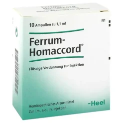 Online Homaccord Ferrum Ampullen, 10 St