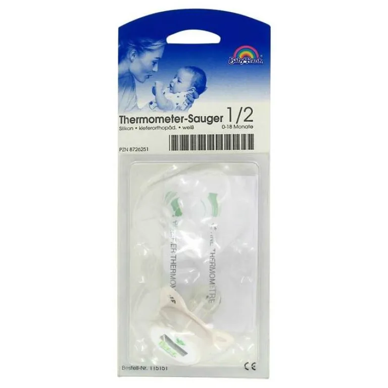Hot Fiebersauger weiß, 1 St Fieberthermometer