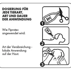 Fiprotec 67 mg Lösung z.Auftr.für kleine Hunde, 3X0.67 ml
