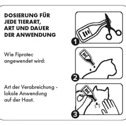 Best Beaphar Fiprotec® 50 mg Lösung zum Auftropfen für Katzen, 3X0.50 ml