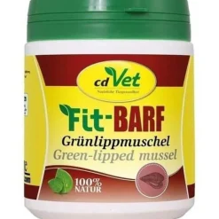 Outlet Fit-Barf Grünlippmuschel Pulver für Hunde und Katzen, 400 g Futter & Snacks|Futter & Snacks