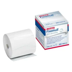 Fixomull Skin Sensitive 5 cmx5 m, 1 St Mullbinden