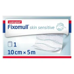 Discount Fixomull® skin sensitive 10 cm x 5 m, 1 St Mullbinden