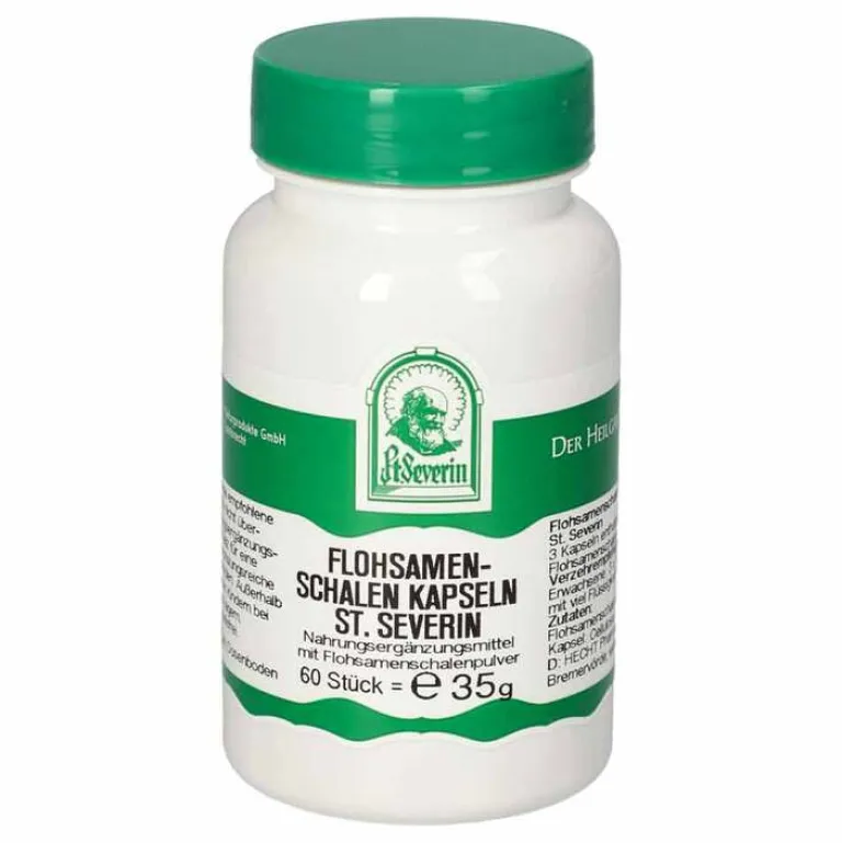 New Flohsamenschalen St.Severin Kapseln, 60 St