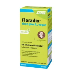 Discount Floradix Eisen plus B12 vegan Kapseln, 40 St