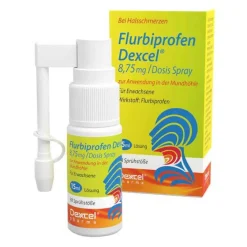 Outlet Dexcel Flurbiprofen 8,75 mg / Dosierspray Mundhöhle, 15 ml