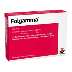 New Tabletten, 50 St Vitamin B9 (Folsäure)|Vitamin B12 (Cobalamin)