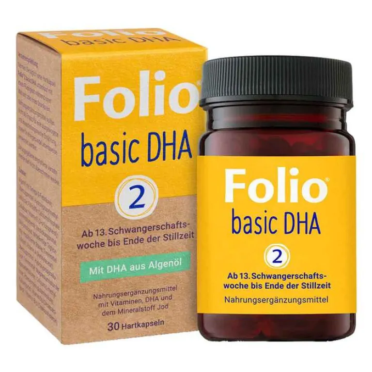 Best Folio 2 basic DHA Hartkapseln, 30 St