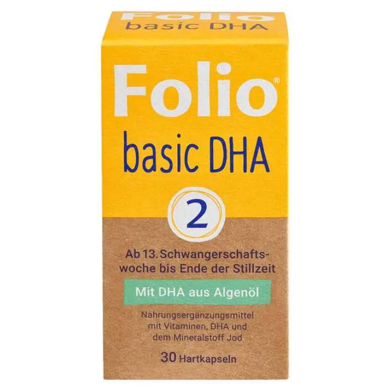 Best Folio 2 basic DHA Hartkapseln, 30 St