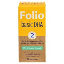 Online Folio 2 basic DHA Hartkapseln, 90 St