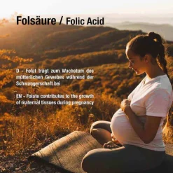 Folsäure 1000 µg Calcium-L-Methylfolat vegan Tabletten , 240 St
