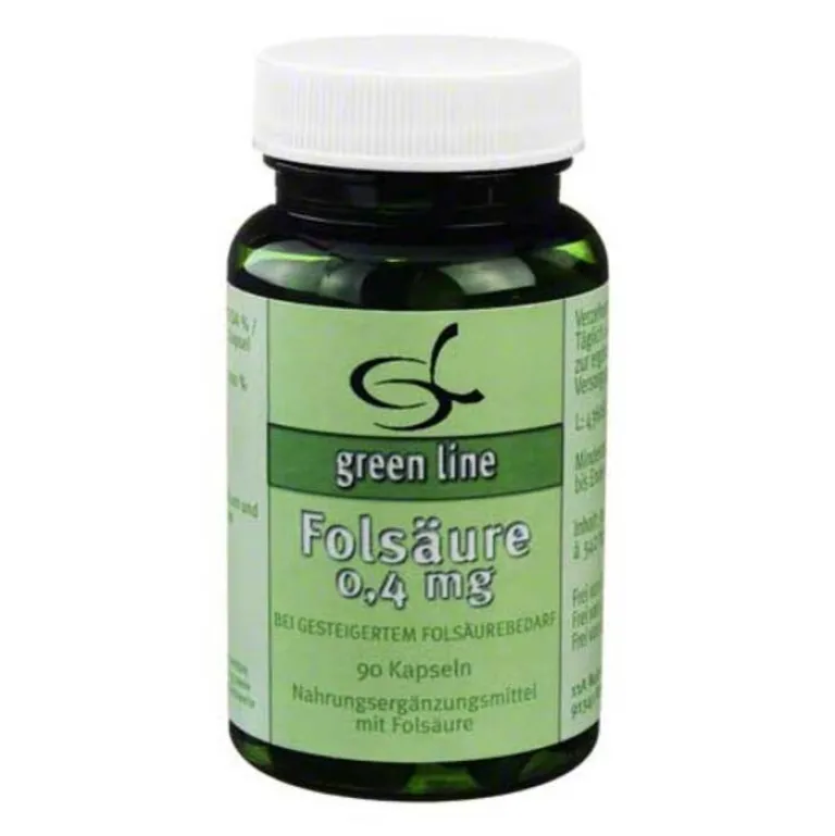 Green line Nutritheke Folsäure 0,4 mg Kapseln, 90 St