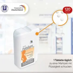 Online Folsäure 400 Plus B12 + Jod Tabletten, 120 St Kinder Vitamin B9 (Folsäure)|Multivitamine