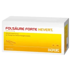 FOLSÄURE FORTE HEVERT® Ampullen, 100X2 ml