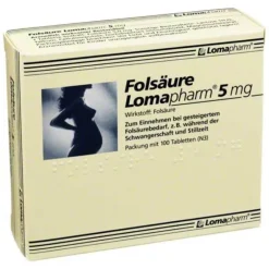 Online Folsäure 5 mg Tabletten, 100 St Vitamin B9 (Folsäure)