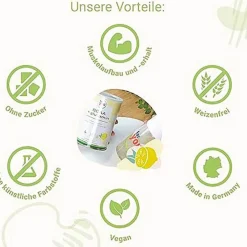 Hot For You Bcca + glutamin Energy & Recovery Zitrone, 480 g